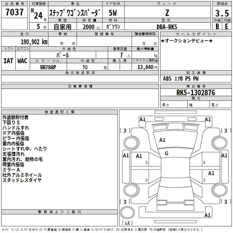 HONDA STEPWGN