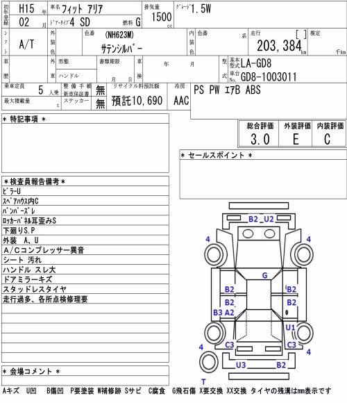 HONDA FIT ARIA