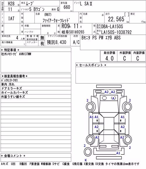 DAIHATSU MOVE