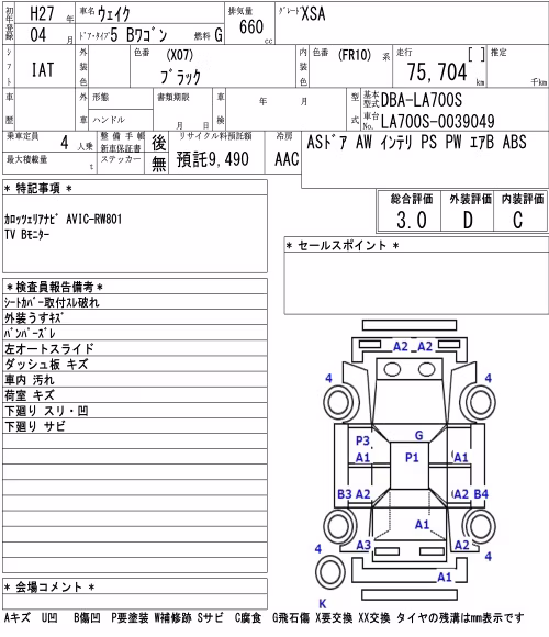 DAIHATSU WAKE