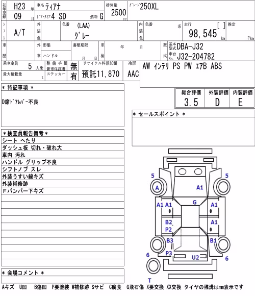 NISSAN TEANA