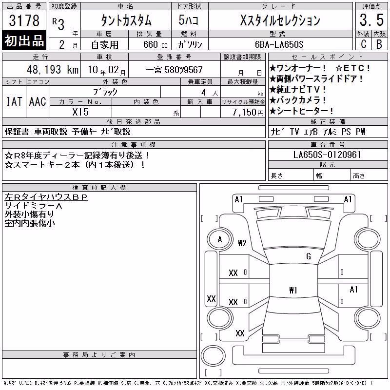 DAIHATSU TANTO