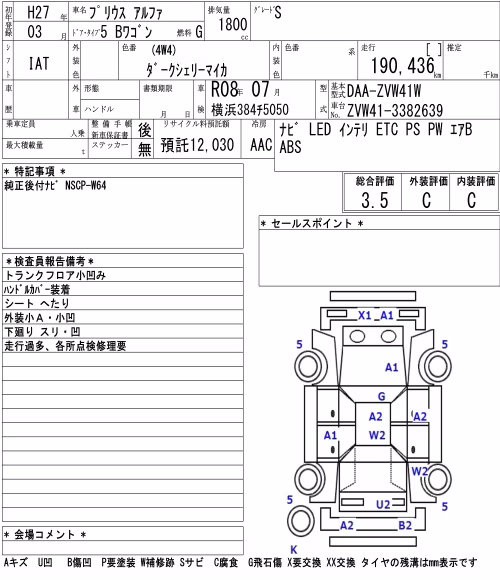 TOYOTA PRIUS ALPHA