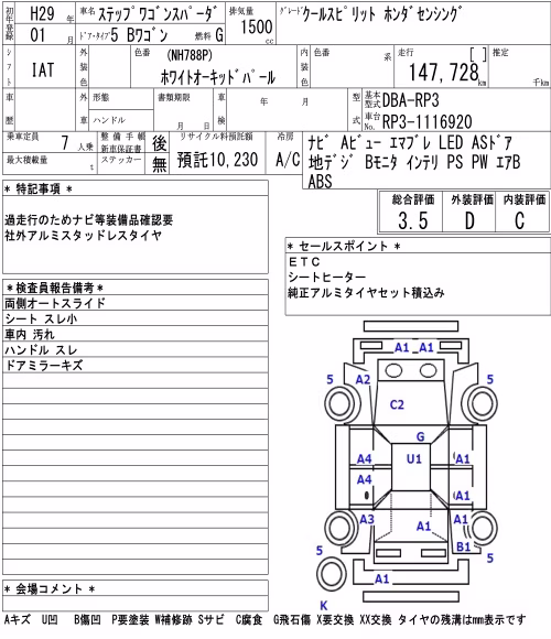 HONDA STEPWGN