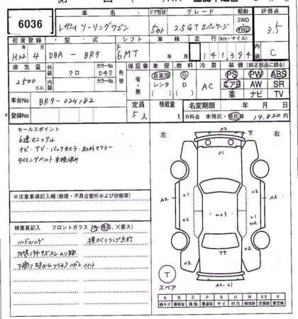 SUBARU LEGACY