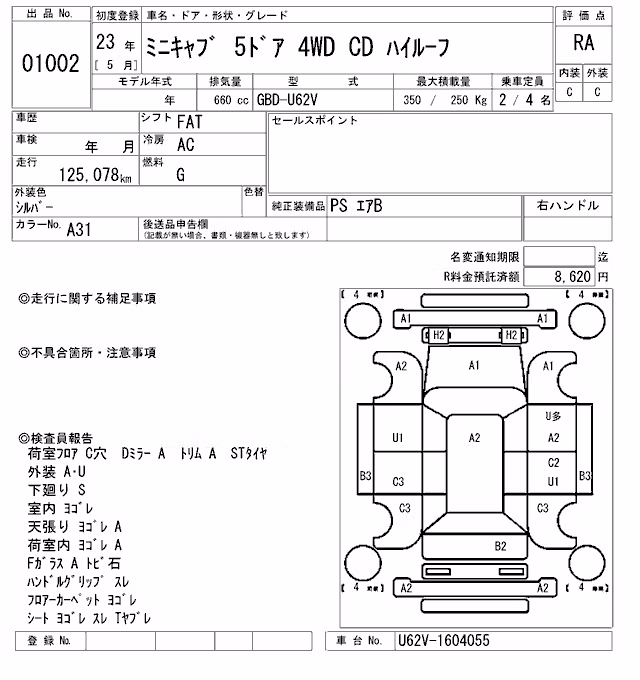 MITSUBISHI MINICAB