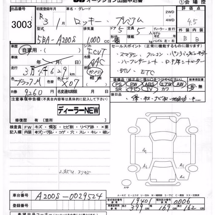 DAIHATSU ROCKY