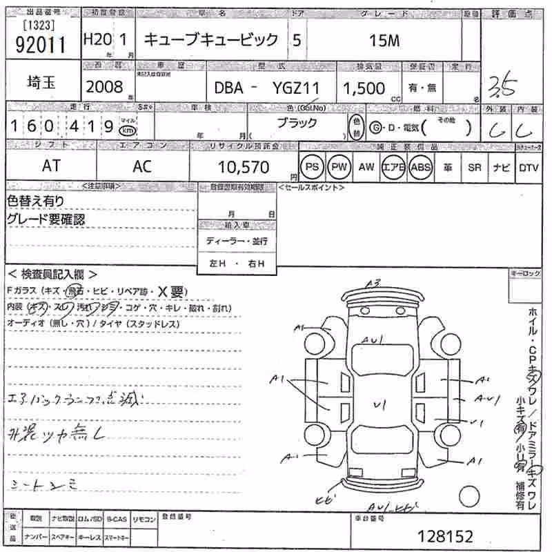 NISSAN CUBE CUBIC
