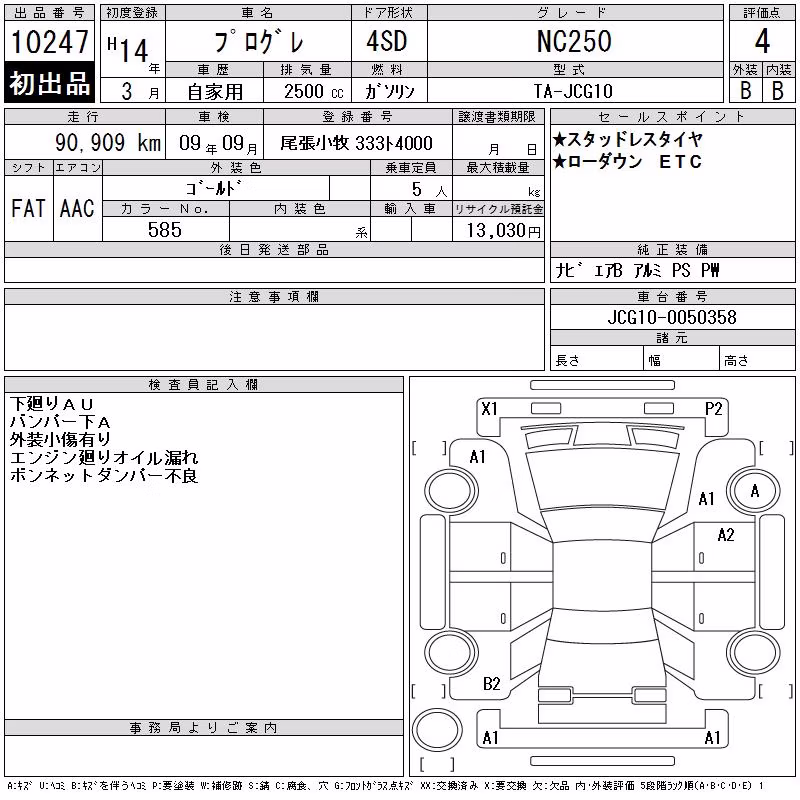 TOYOTA PROGRES