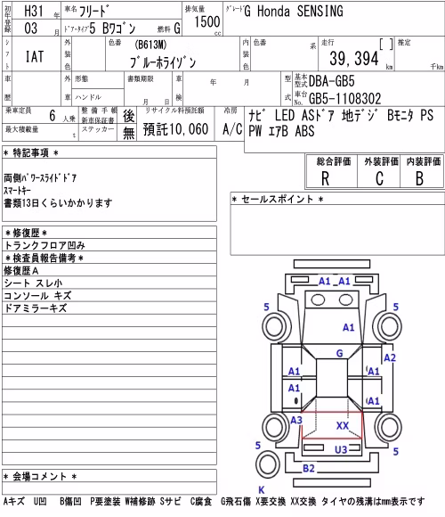 HONDA FREED
