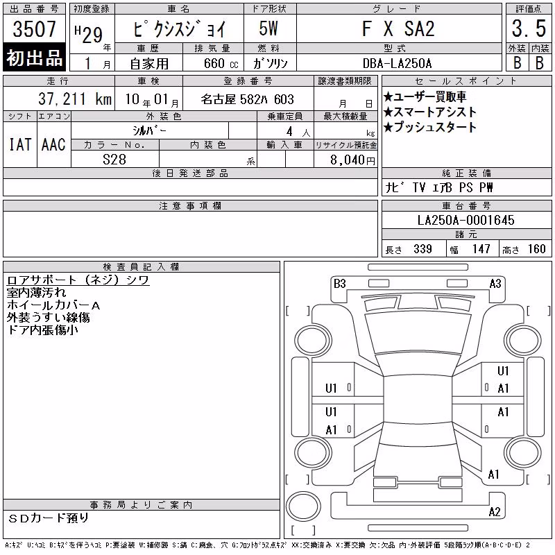 TOYOTA PIXIS JOY