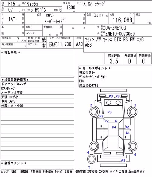 TOYOTA WISH