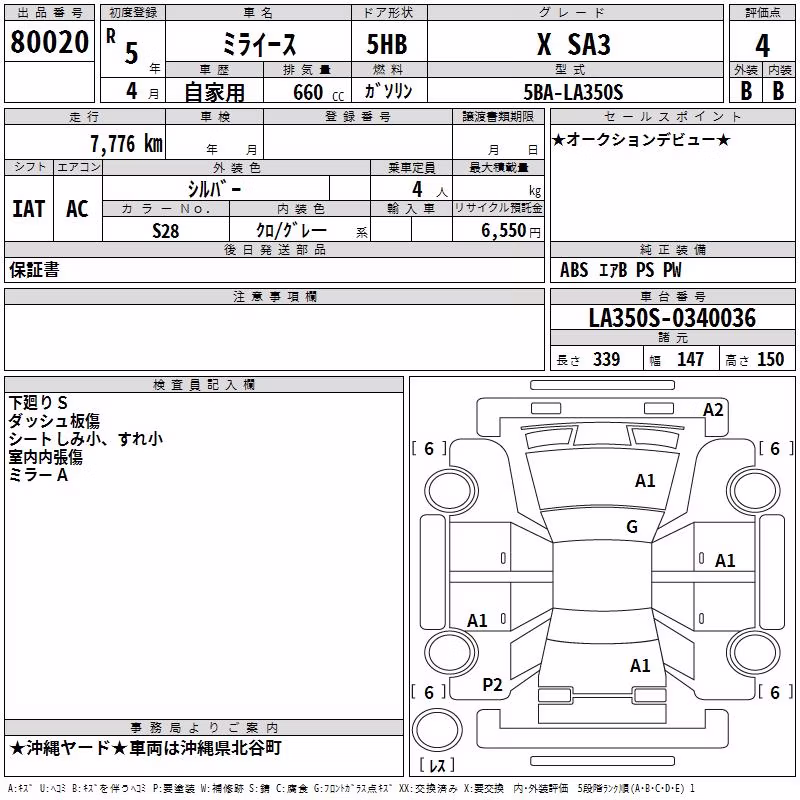 DAIHATSU MIRA E:S