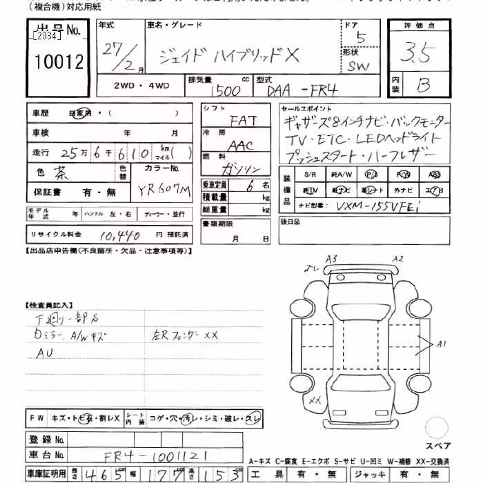 HONDA JADE