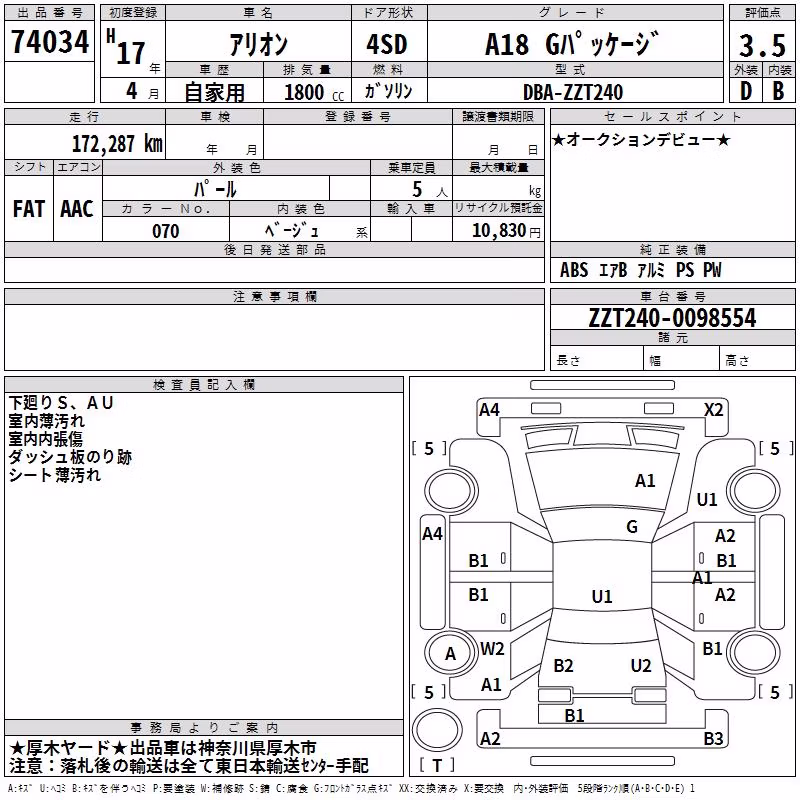 TOYOTA WISH