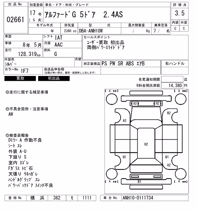 TOYOTA ALPHARD