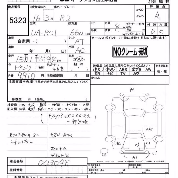 SUBARU R2
