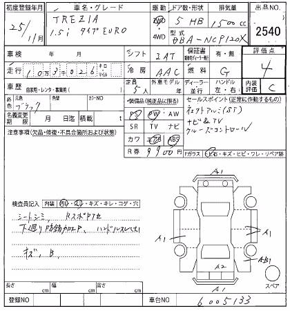 SUBARU TREZIA