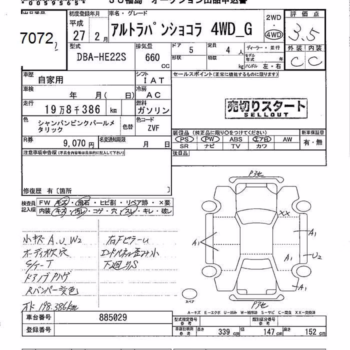 SUZUKI ALTO LAPIN