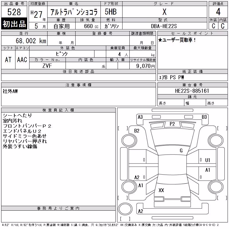 SUZUKI ALTO LAPIN