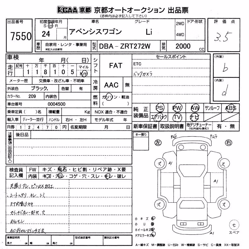 TOYOTA AVENSIS