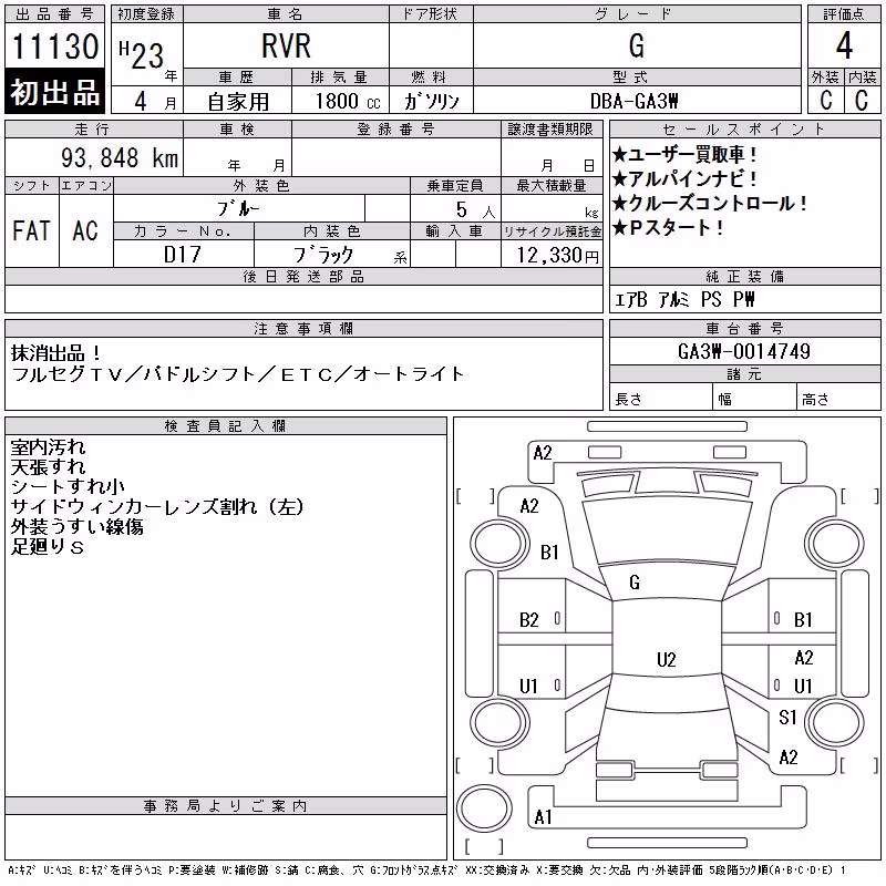 MITSUBISHI RVR