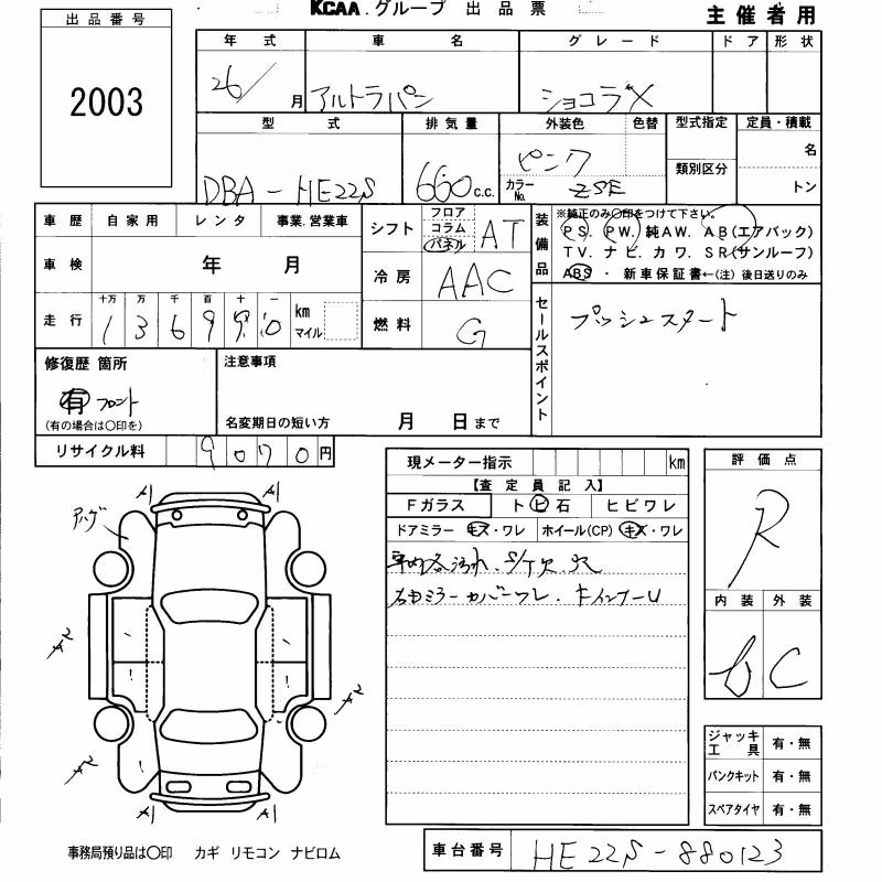 SUZUKI ALTO LAPIN