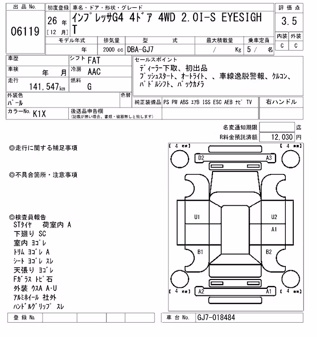 SUBARU IMPREZA