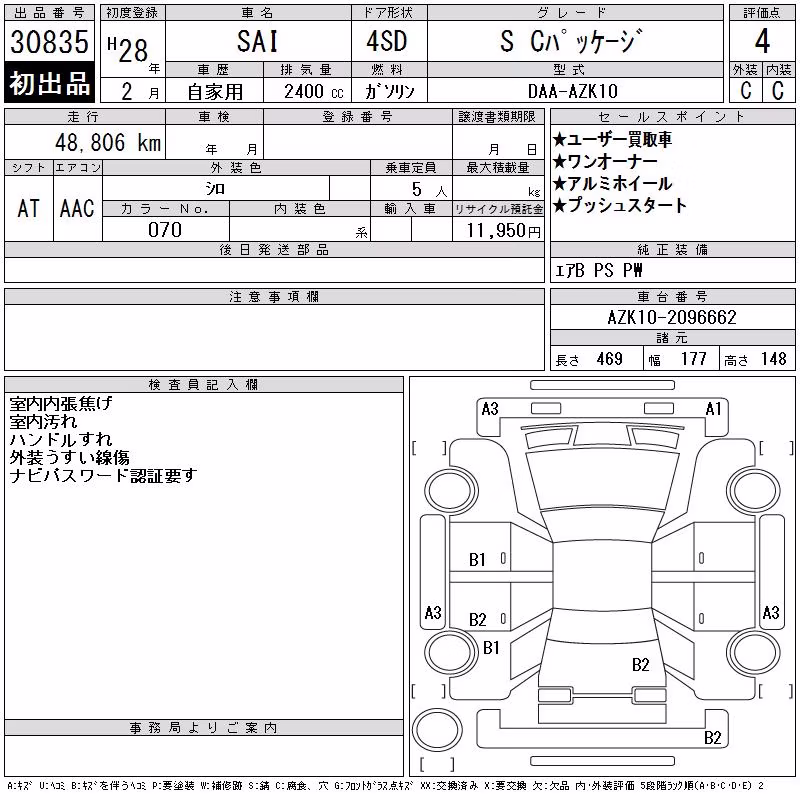TOYOTA SAI
