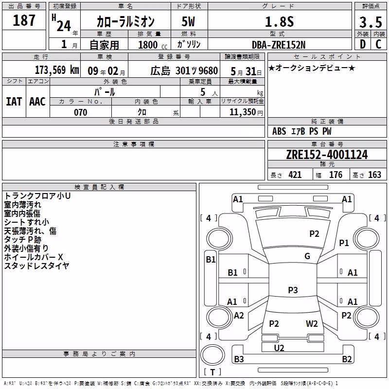 TOYOTA COROLLA RUMION