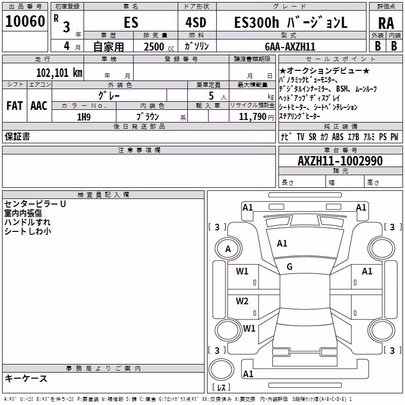 LEXUS ES300H