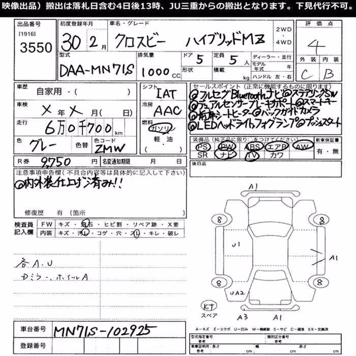 SUZUKI XBEE