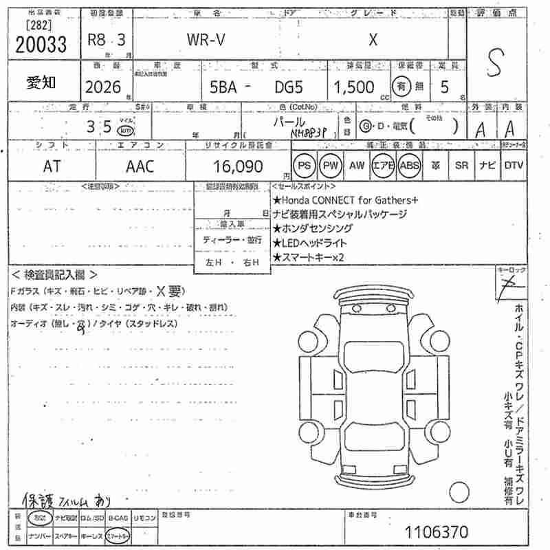 HONDA WR-V