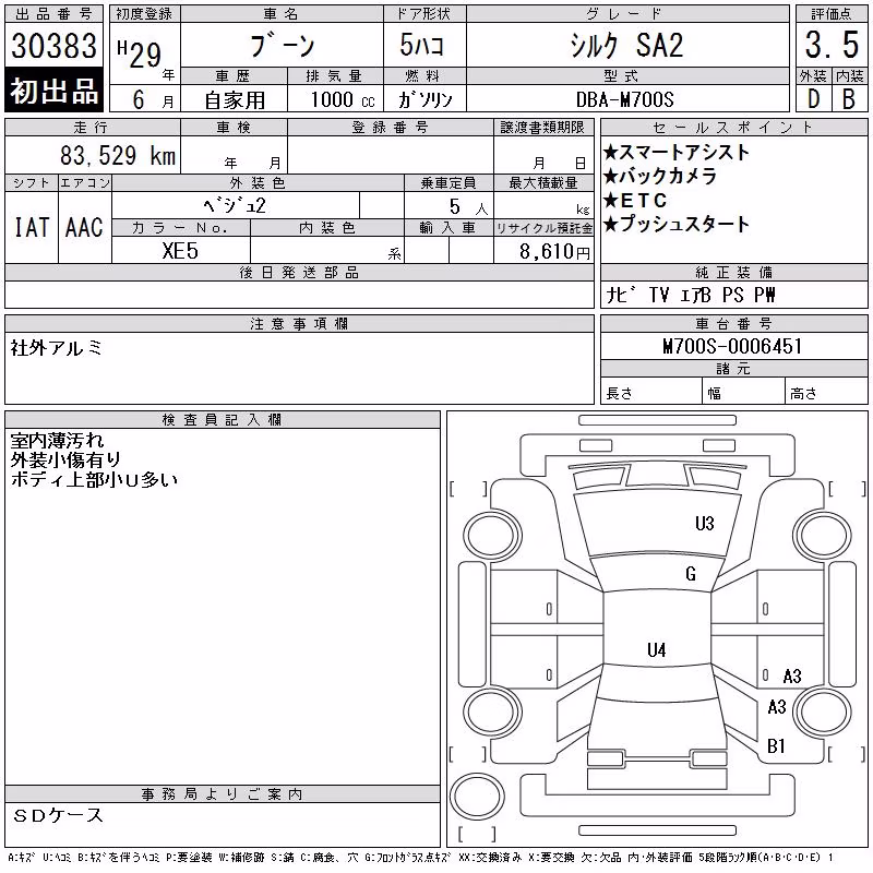 DAIHATSU BOON