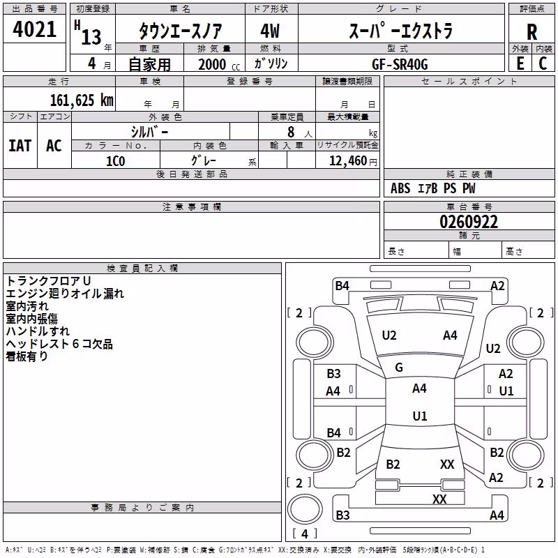 TOYOTA TOWN ACE NOAH