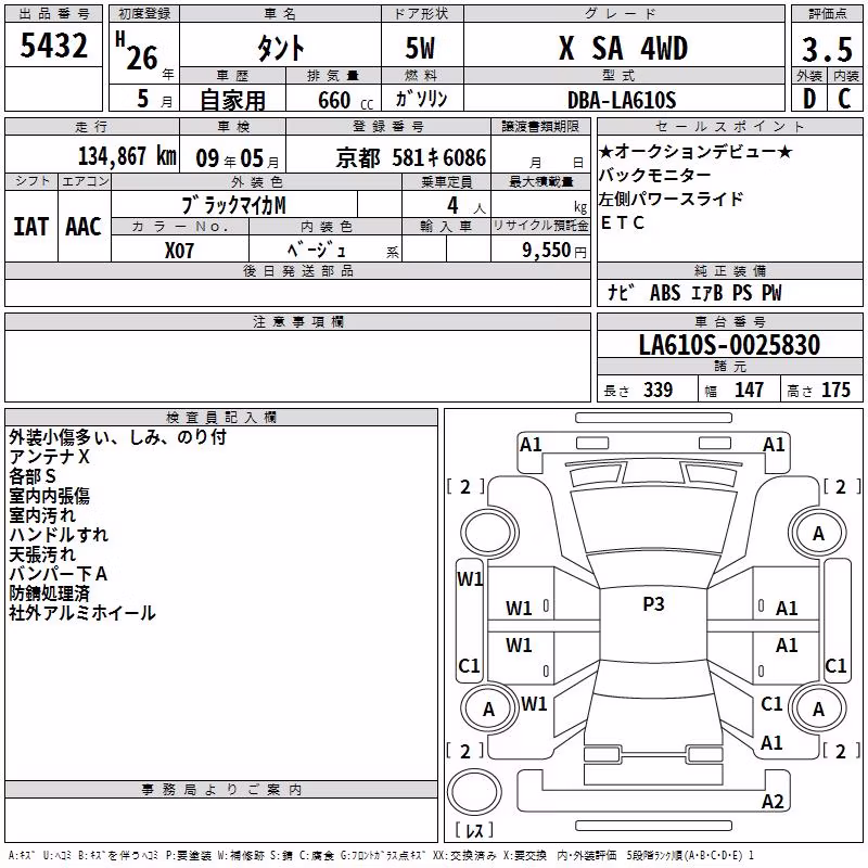 DAIHATSU TANTO