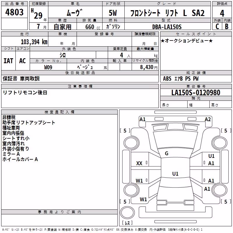 DAIHATSU MOVE