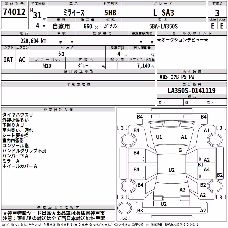 DAIHATSU MIRA E:S