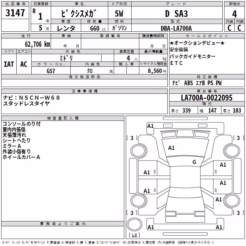 TOYOTA PIXIS MEGA