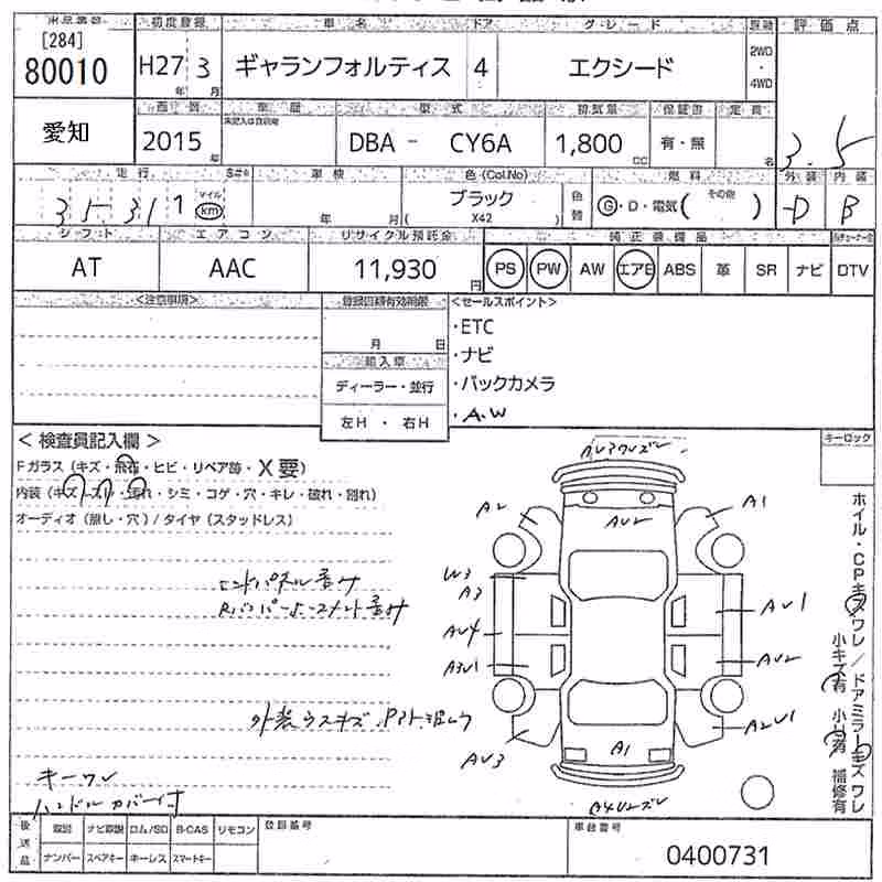 MITSUBISHI GALANT FORTIS