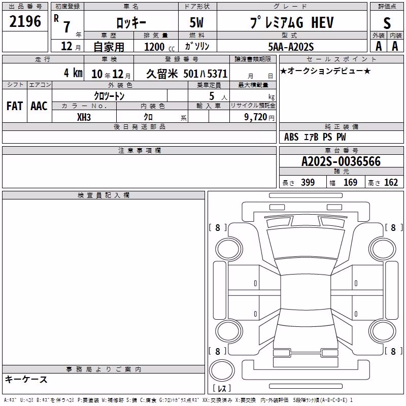 DAIHATSU ROCKY