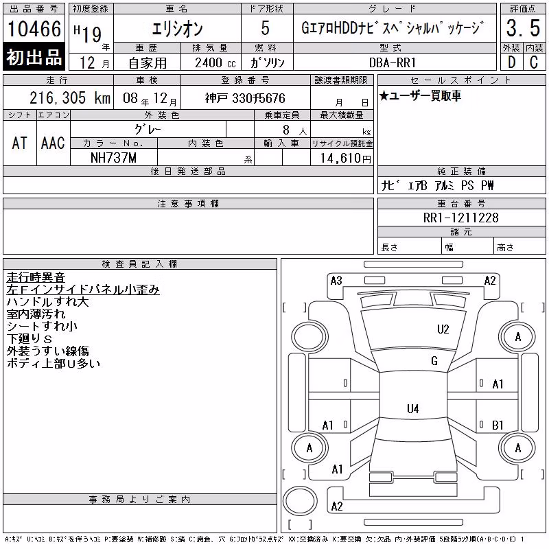 HONDA ELYSION