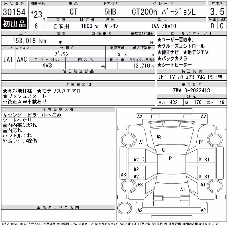 LEXUS CT200H