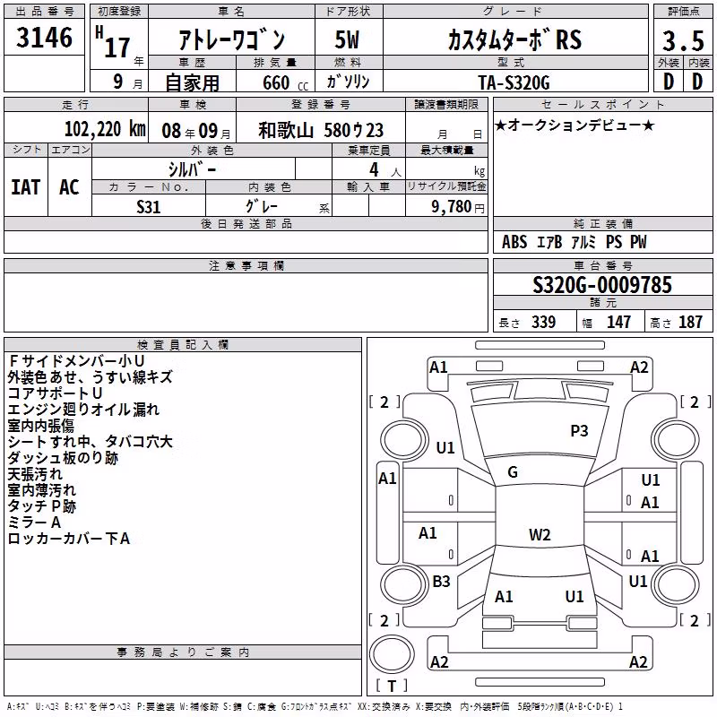 DAIHATSU ATRAI