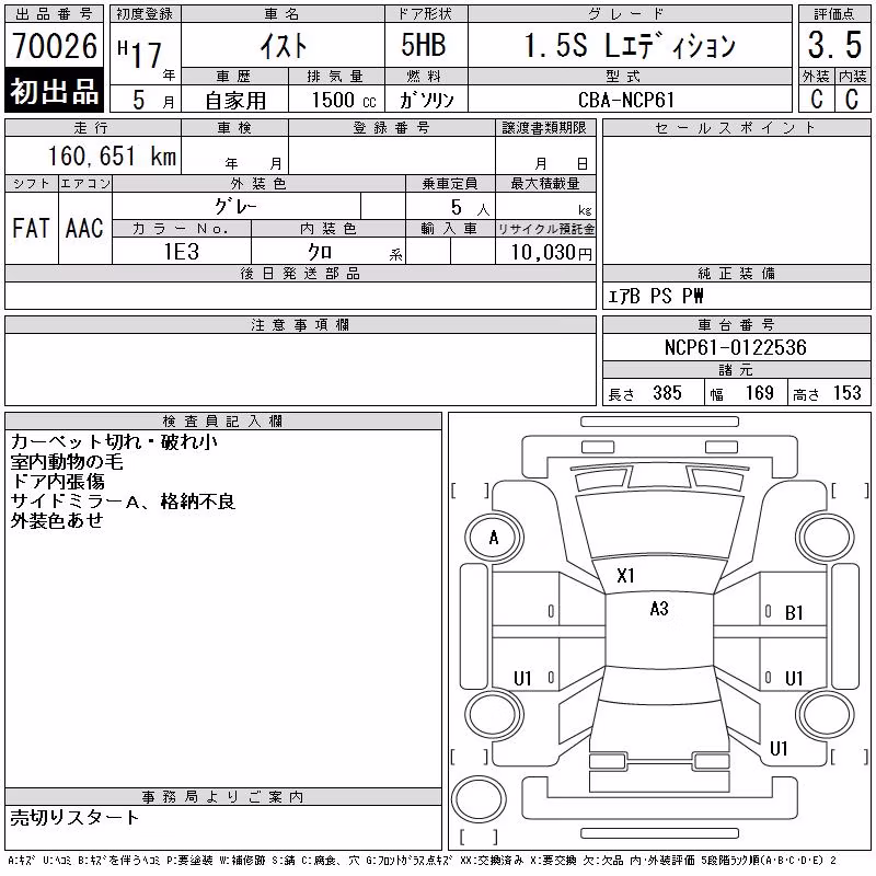 TOYOTA IST