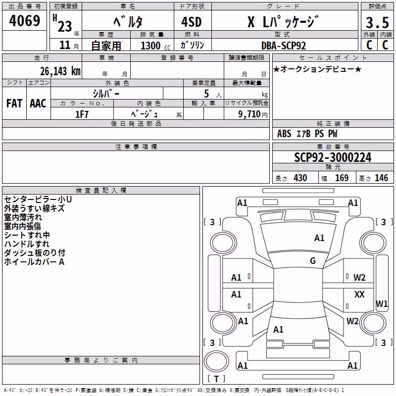 TOYOTA BELTA