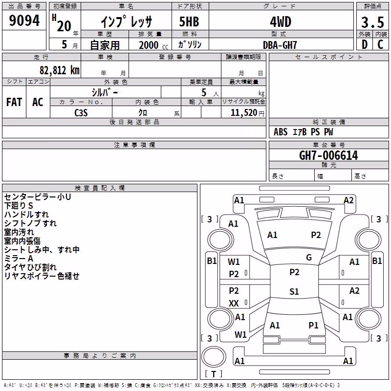 SUBARU IMPREZA