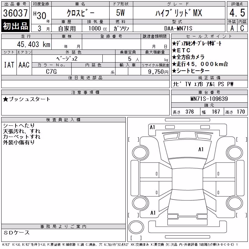SUZUKI XBEE