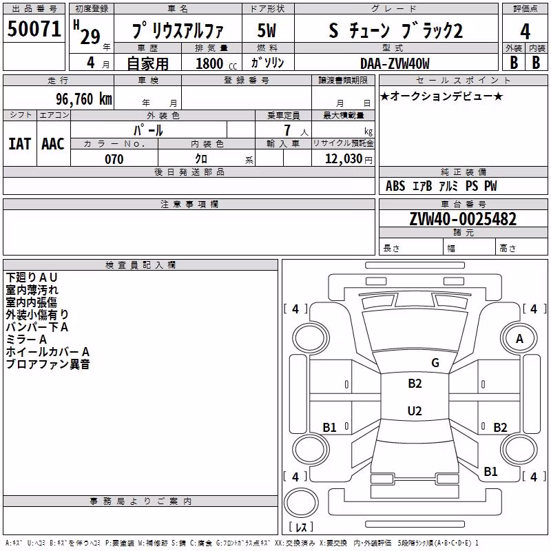 TOYOTA PRIUS ALPHA