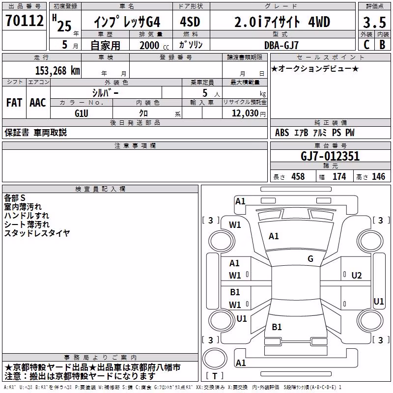 SUBARU IMPREZA